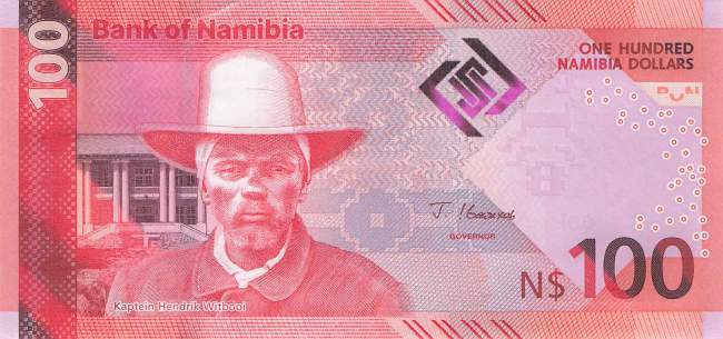 Namibia p23a 100 Dollar 2025